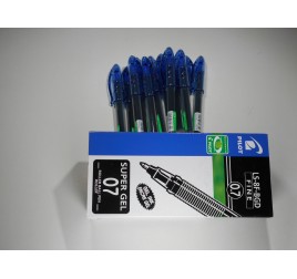 BOLIGRAFO PILOT SUPER GEL FINE 0.7 AZUL (X1)